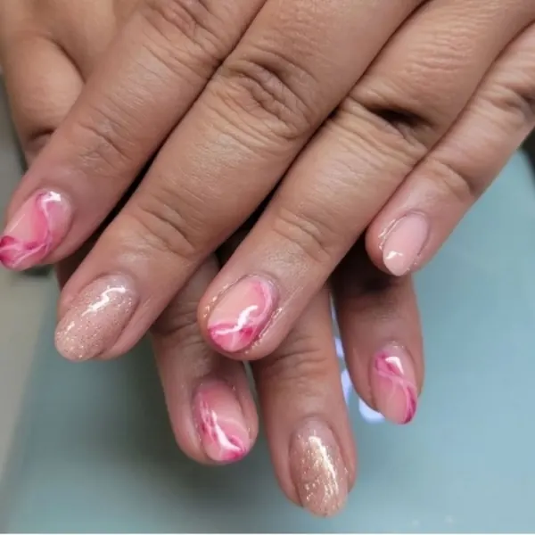Nail work by Sin City Nails Studio