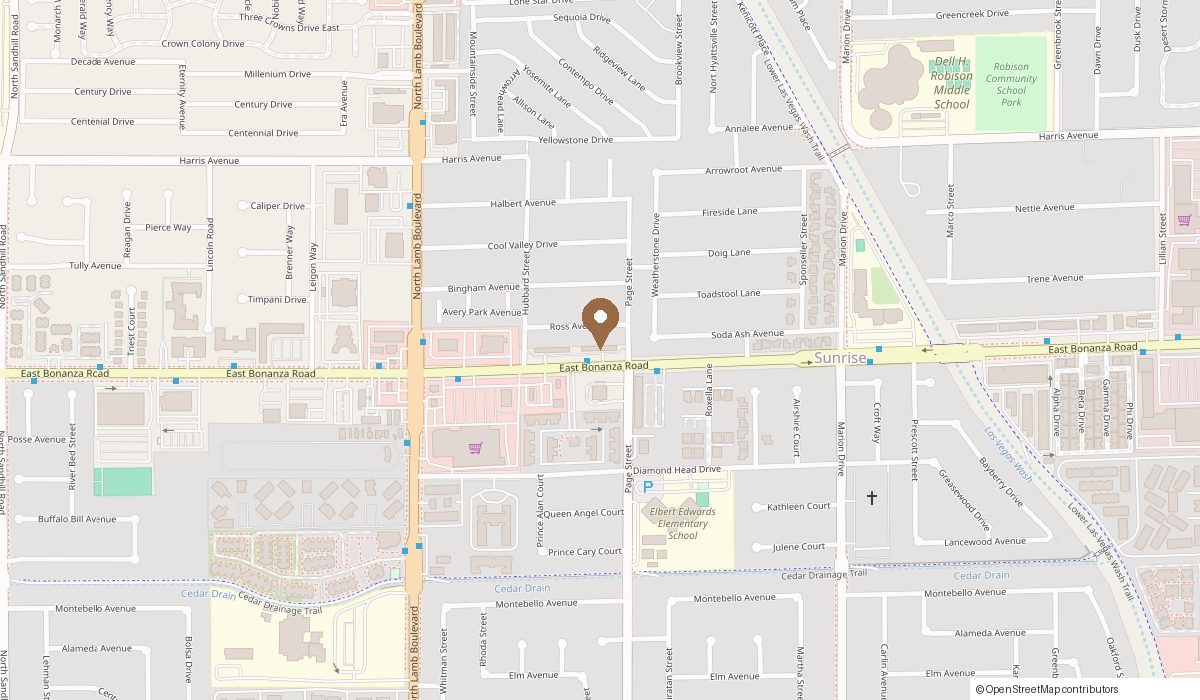 Map: 4550 E Bonanza Rd Suite H, Las Vegas, NV 89110
